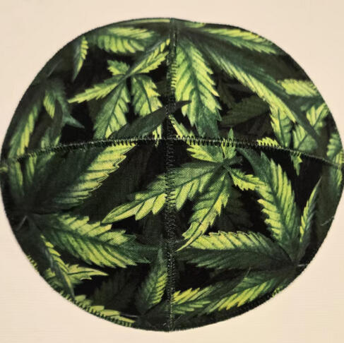 Weed yarmulke