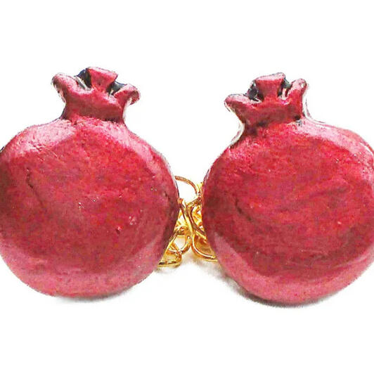 Pomegranate Tallis Clips